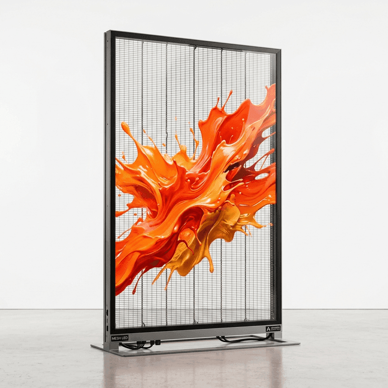 Transparent Indoor LED Display - Mesh Screen